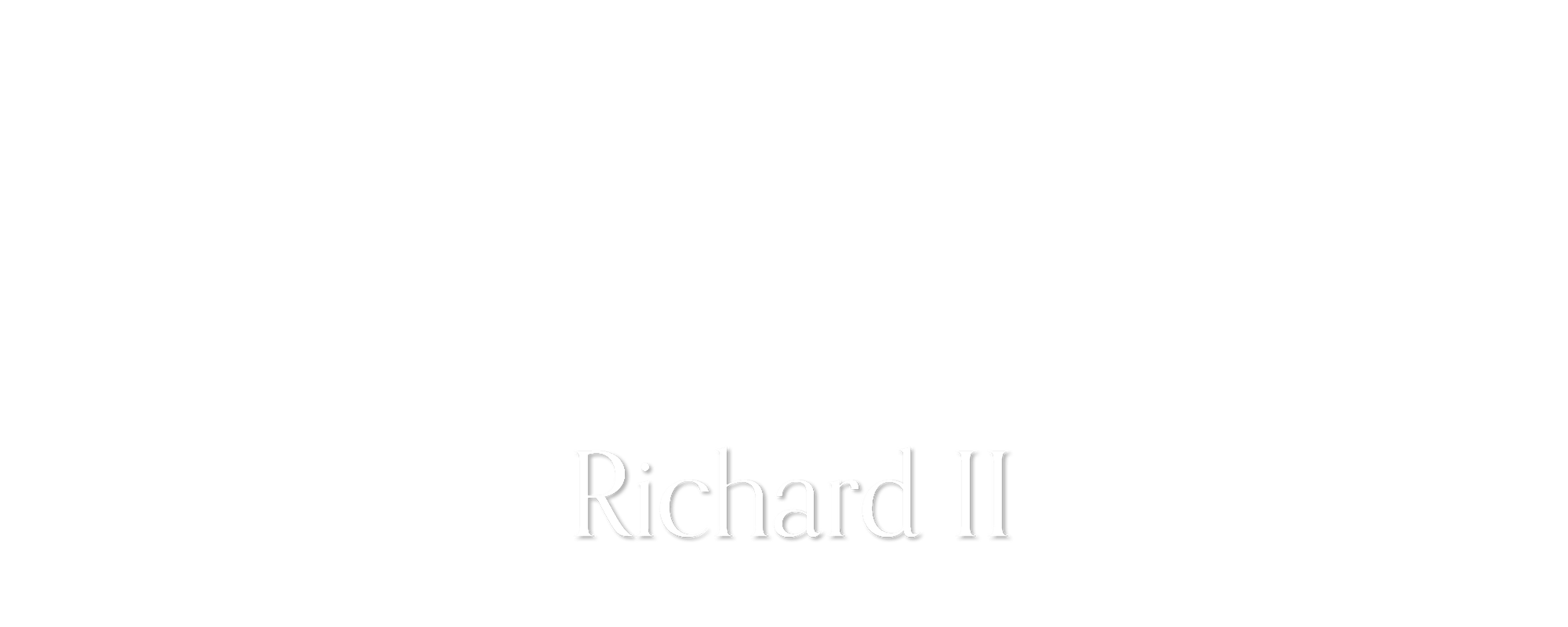 Richard II title treatment