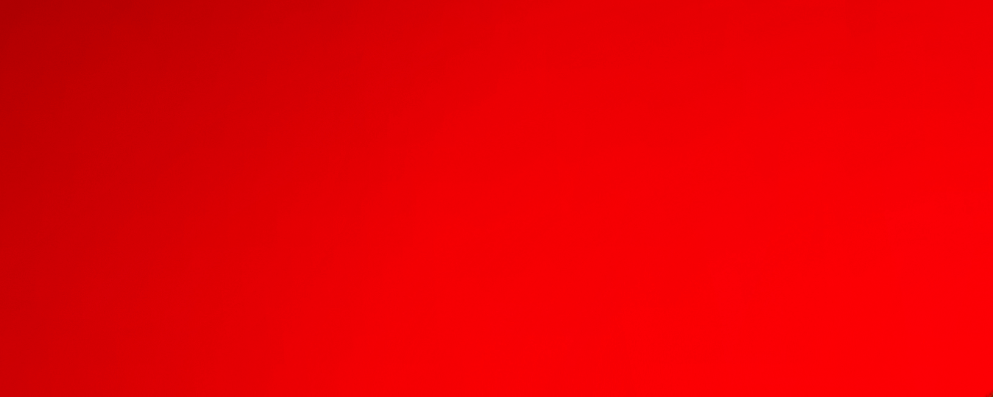 Plain red banner