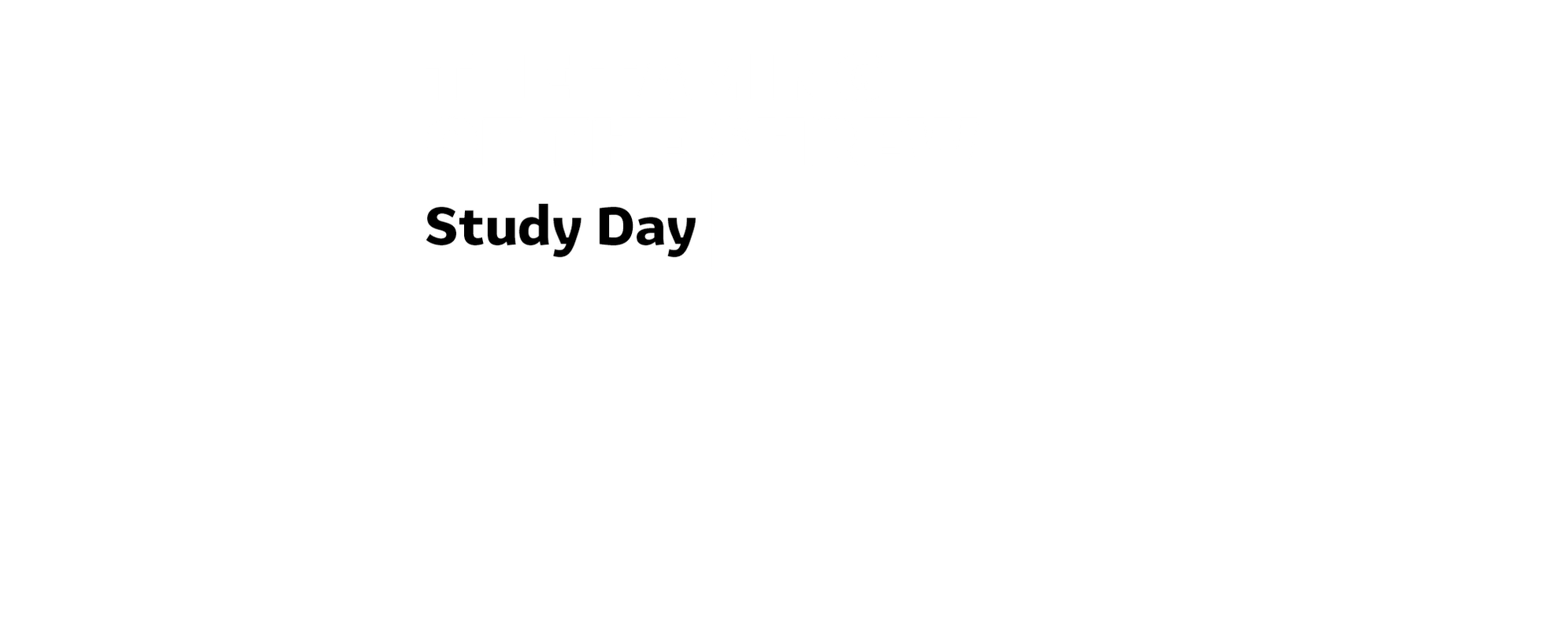 White overlay text which reads the taming of the shrew study day.