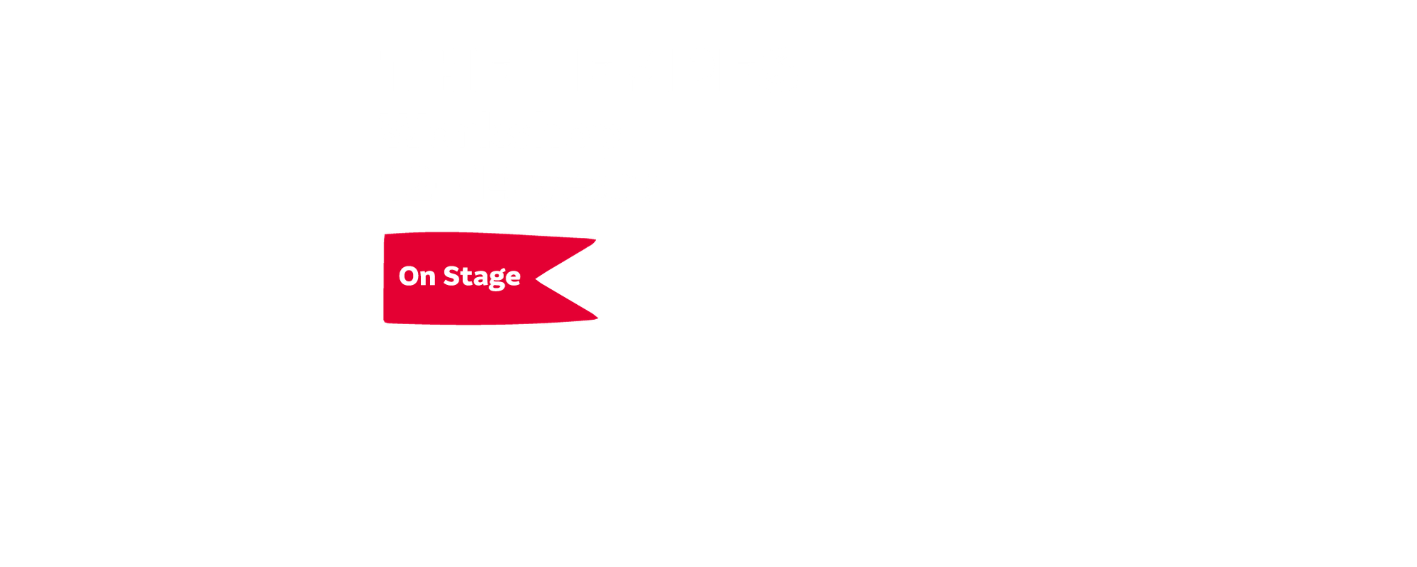 Text reads: The Tempest On Stage Workshop 12-14 years.