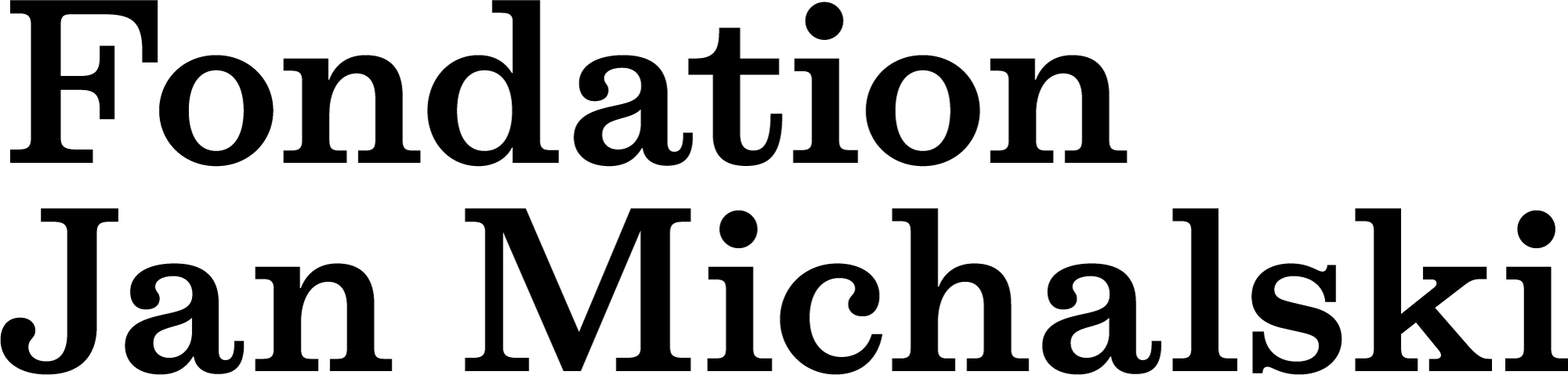 Fondation Jan Michalski logo.