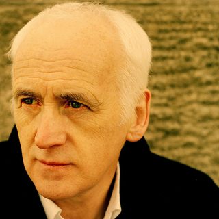 Terry Deary looking away from the camera.